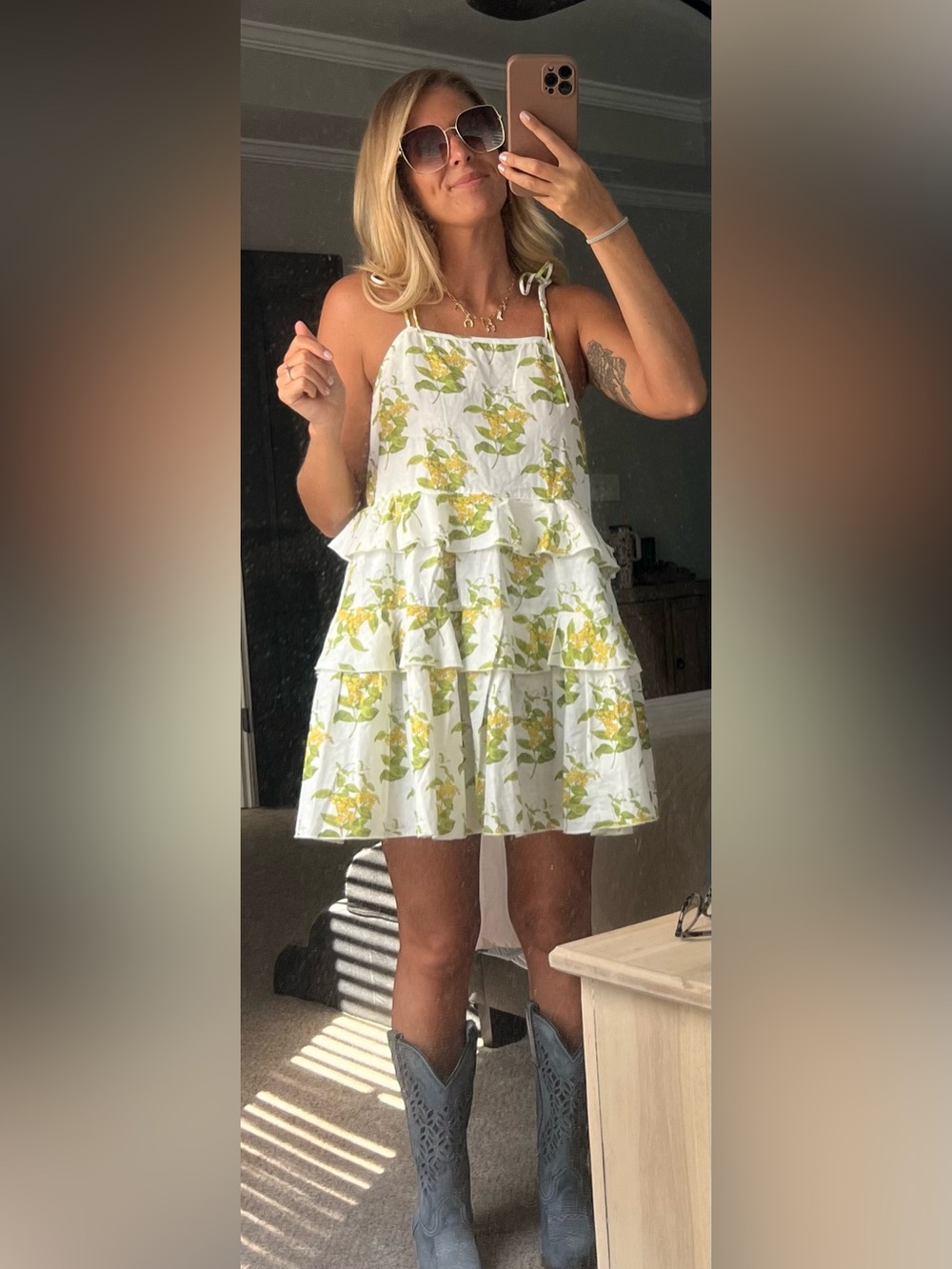 Beautiful flowy dress. Floral print. Cousins the label Belize
